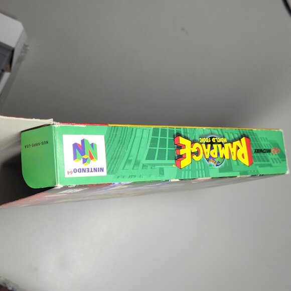 Rampage World Tour Nintendo 64 N64 complete cib - Picture 11 of 14